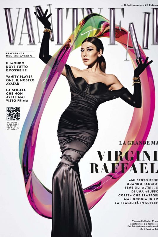 VIRGINIA RAFFELE for Vanity Fair Magazine, Italy February 2022