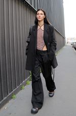 VITTORIA CERETTI Out at Milan Fashion Week 02/24/2022