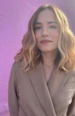 WILLA FITZGERALD at a Press Photoshoot, February 2022
