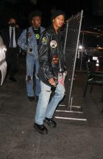 WILLOW SMITH Arrives at Avril Lavigne