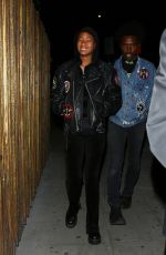 WILLOW SMITH Arrives at The Nice Guy in Los Angeles 02/09/2022