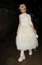 WKA TWIGS Arrives at Simone Rocha Show at London Fashion Week 02/20/2022