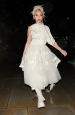 WKA TWIGS Arrives at Simone Rocha Show at London Fashion Week 02/20/2022