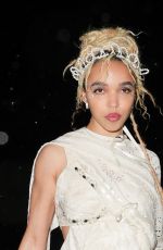 WKA TWIGS Arrives at Simone Rocha Show at London Fashion Week 02/20/2022