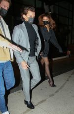 ZENDAYA and Tom Holland Leaves Crosby Street Hotel in New York 02/16/2022