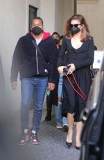 ZENDAYA Arrives at Her Hotel in Rome 02/21/2022