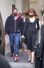ZENDAYA Arrives at Her Hotel in Rome 02/21/2022