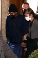 ZENDAYA Leaves Hotel Locarno in Rome 02/20/2022
