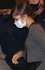 ZENDAYA Leaves Hotel Locarno in Rome 02/20/2022