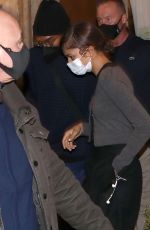 ZENDAYA Leaves Hotel Locarno in Rome 02/20/2022
