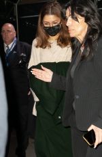 ZENDAYA Leaves Madison Square Garden in New York 02/17/2022