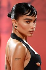 ZOE KRAVITZ at The Batman Premiere in London 02/23/2022