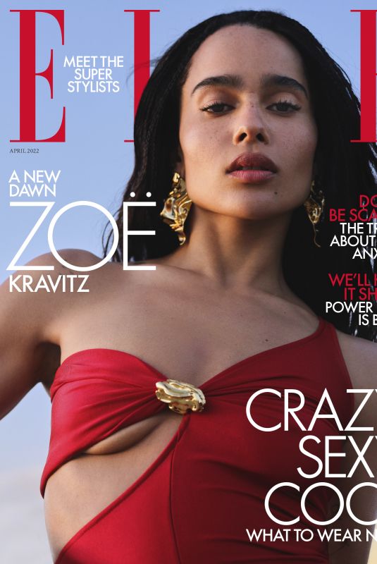 ZOE KRAVITZ for Elle Magazine, UK April 2022