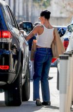 ZOE KRAVITZ Out for Lunch at Croft Alley in Beverly Hills 02/09/2022