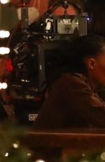 ZOEY DEUTCH and JAVICIA LESLIE on the Set of Something From Tiffany