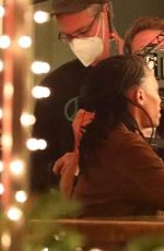 ZOEY DEUTCH and JAVICIA LESLIE on the Set of Something From Tiffany