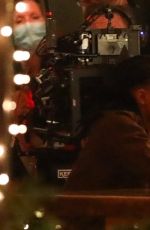 ZOEY DEUTCH and JAVICIA LESLIE on the Set of Something From Tiffany