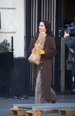 ZOEY DEUTCH on the Set of Something from Tiffany