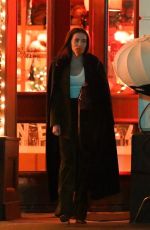 ZOEY DEUTCH on the Set of Something from Tiffany