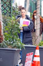 ZOEY DEUTCH on the Set of Something from Tiffany