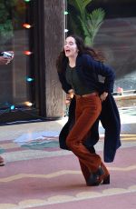 ZOEY DEUTCH on the Set of Untitled Project in Los Angeles 02/03/2022