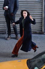 ZOEY DEUTCH on the Set of Untitled Project in Los Angeles 02/03/2022