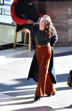 ZOEY DEUTCH on the Set of Untitled Project in Los Angeles 02/03/2022