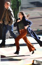 ZOEY DEUTCH on the Set of Untitled Project in Los Angeles 02/03/2022