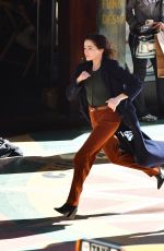 ZOEY DEUTCH on the Set of Untitled Project in Los Angeles 02/03/2022