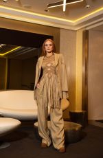 ABIGAIL COWE at a Photoshoot at Milan Fashion Week, February 2022