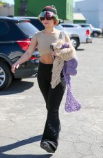 ADDISON RAE Arrives at AM Pilates Class in West Hollywod 03/11/2022