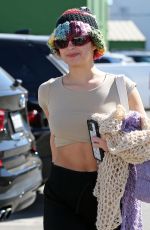ADDISON RAE Arrives at AM Pilates Class in West Hollywod 03/11/2022