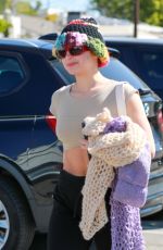 ADDISON RAE Arrives at AM Pilates Class in West Hollywod 03/11/2022