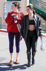 ADDISON RAE Arrives at Hot Pilates Class in West Hollywood 03/29/2022