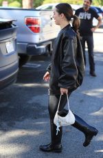 ADDISON RAE Arrives at Hot Pilates Class in West Hollywood 03/29/2022