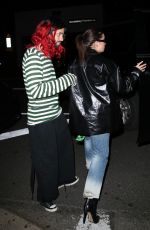 ADDISON RAE at Justin Bieber’s Concert Afterparty at The Nice Guy in West Hollywood 03/08/2022