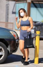 ADDISON RAE Leaves Workout in Los Angeles 02/28/2022