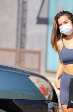 ADDISON RAE Leaves Workout in Los Angeles 02/28/2022