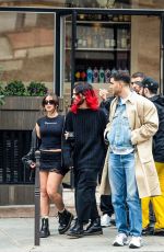 ADDISON RAE Out at Champs-Elysees and Montaigne in Paris 03/05/2022