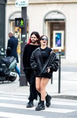 ADDISON RAE Out at Champs-Elysees and Montaigne in Paris 03/05/2022