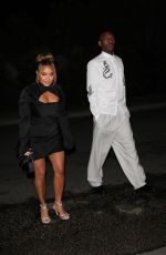ADRIENNE BAILON Arrives at a Pre-oscar Party in Los Angeles 03/26/2022