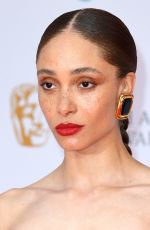 ADWOA ABOAH at EE British Academy Film Awards 2022 in London 03/13/2022