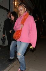 ADWOA ABOAH at Walmer Castle Pub Reopening Party in London 03/16/2022