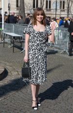 AIMEE LOU WOOD at Miu Miu Show at Paris Fashion Week 03/08/2022