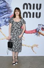 AIMEE LOU WOOD at Miu Miu Show at Paris Fashion Week 03/08/2022