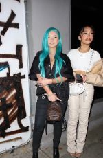 ALABAMA BARKER and JODIE WOODS Out for Dinner at Craig