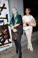 ALABAMA BARKER and JODIE WOODS Out for Dinner at Craig