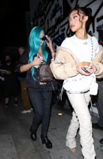 ALABAMA BARKER and JODIE WOODS Out for Dinner at Craig
