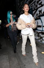 ALABAMA BARKER and JODIE WOODS Out for Dinner at Craig