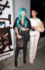 ALABAMA BARKER and JODIE WOODS Out for Dinner at Craig